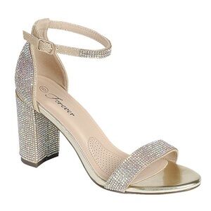 Forever Hopeful Rhinestone Women's Heels